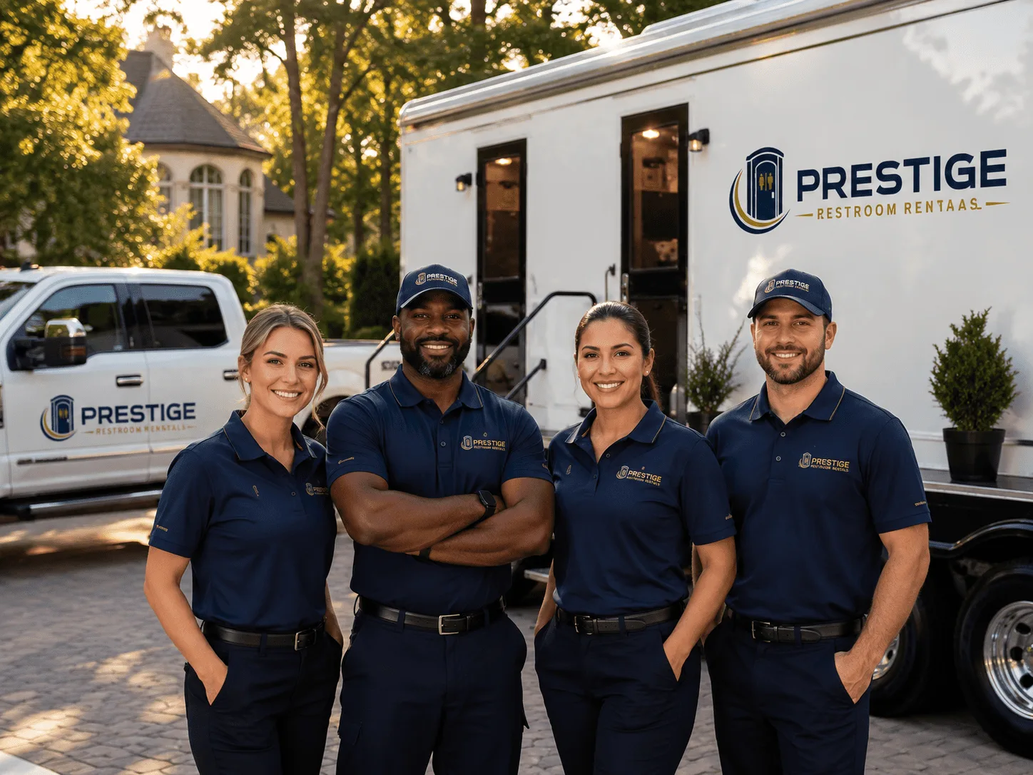Trusted Luxury Portable Restrooms company in Gobles, MI